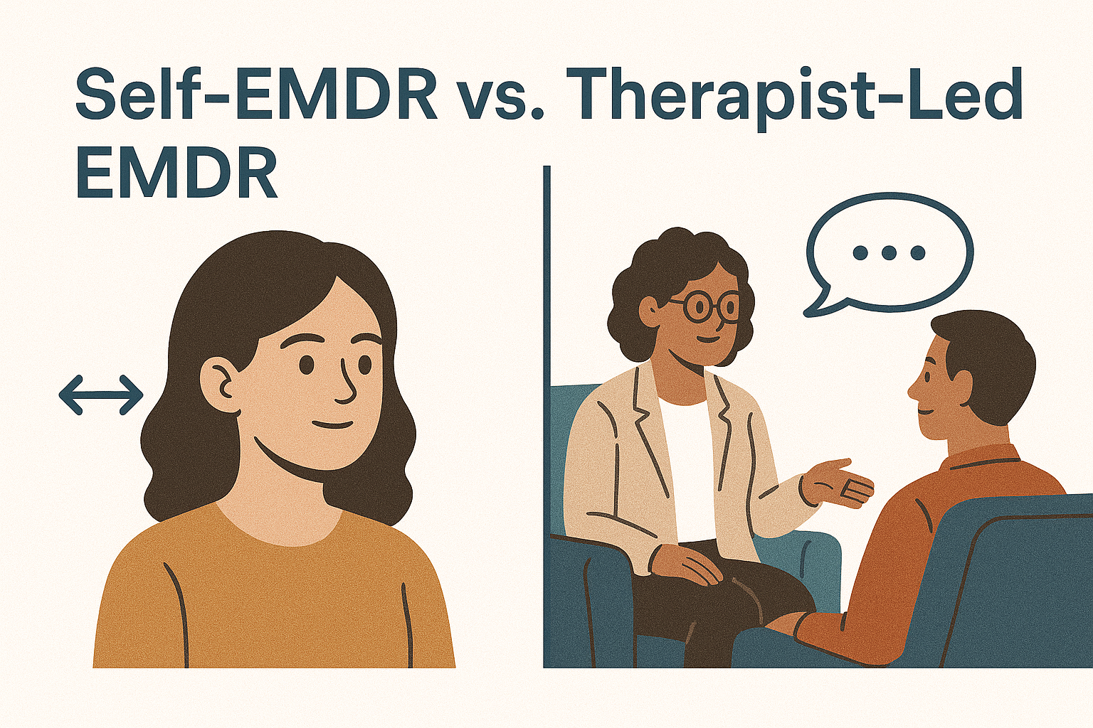 Self-EMDR vs. Therapist-Led EMDR: Understanding the Differences